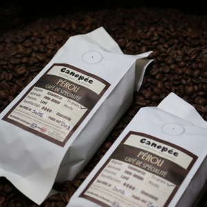 Café de spécialité du pérou en grains