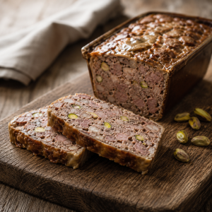 Terrine de bœuf aux pistaches
