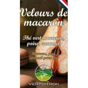 Thé vert 'velours de macaron'