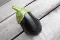 Aubergine bio de saison