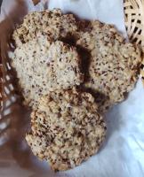 Biscuits moutarde et lin brun