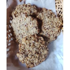 Biscuits moutarde et lin brun