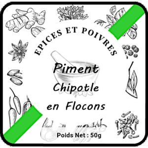 Piment chipotle en flocons