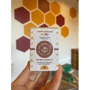 Savon artisanal miel bio et calendula