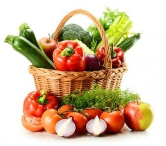 Panier de légumes de saison