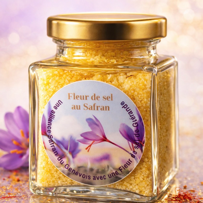 Fleur de sel de guérande au safran