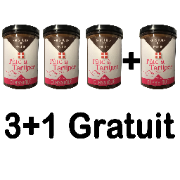 Pâte à tartiner classique 3+1 gratuite!