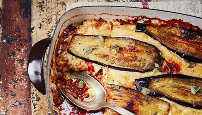 Moussaka épicée de cochon 2 parts