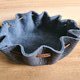 Bourse / vide-poche en cuir marine/marron - image 2