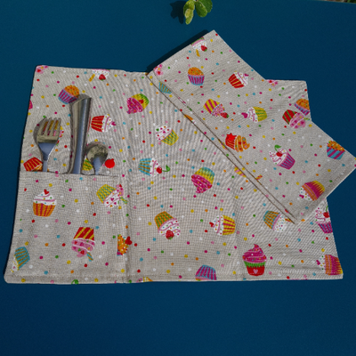 Set de table cup cake