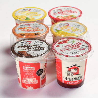 Assortiment yaourts aux fruits x 6