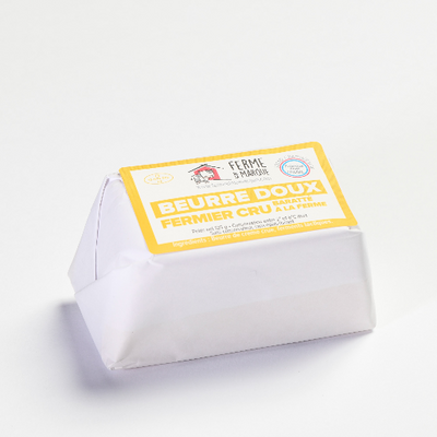 Beurre fermier doux 125 gr
