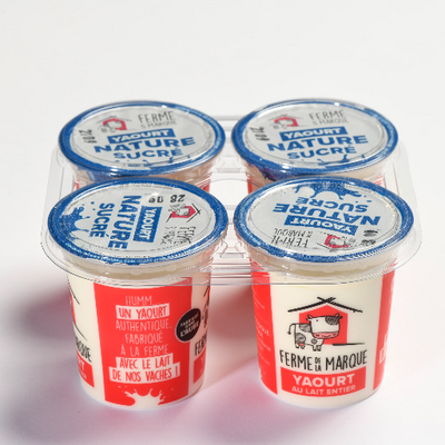 Yaourt nature sucré