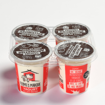 Yaourt aromatisé coco