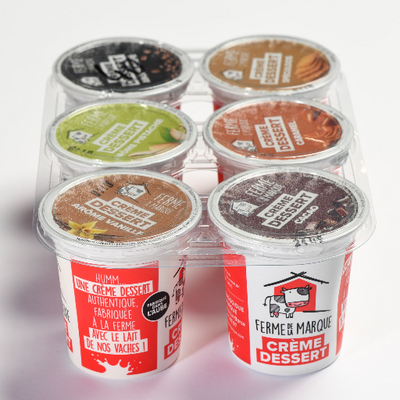 Assortiment crème dessert (x6)
