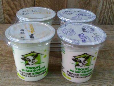 Assortiment yaourts aromatisés 0 % matière grasse