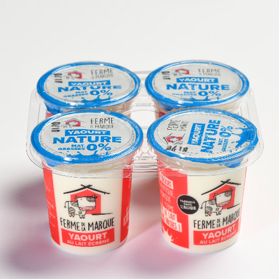 Yaourt nature 0 % mat g