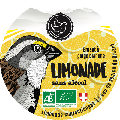 Limonade bio sans alcool 75cl