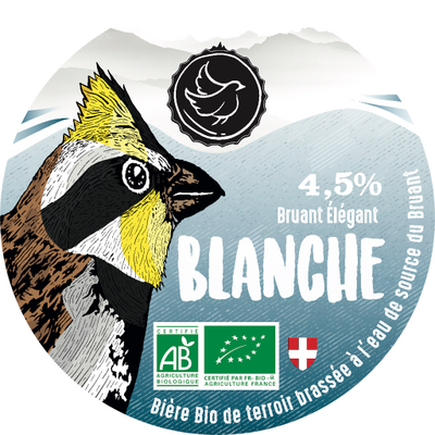 Blanche bio 4,5% 75cl