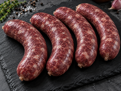 Saucisse fraiche de boeuf