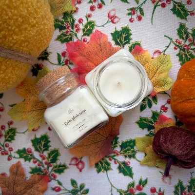 Bougie crème glacée cerise