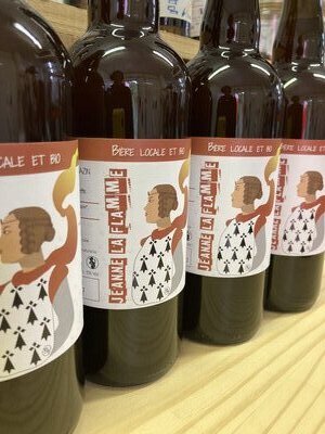Bière jeanne la flamme 75cl