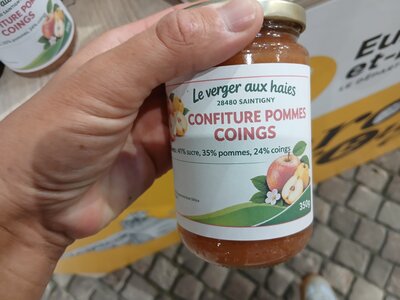 Confiture pomme coings