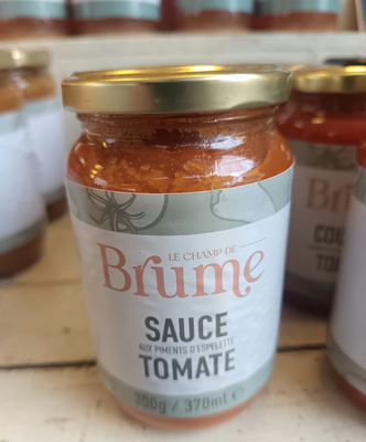 Sauce tomate piments d'espelette
