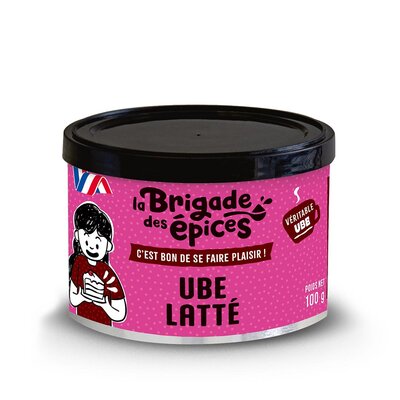 Ube latte