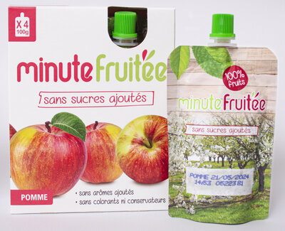 Gourdes de purée de pommes de lorraine