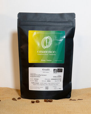 Café kiradili bio 1kg grain