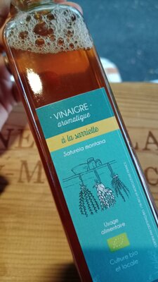Vinaigre de cidre à la sarriette