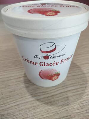 Crème glacée fraise