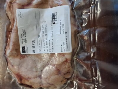 Veau black-angus bio - ris de veau ❄