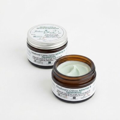 Baume déodorant à la sauge -menthe&palmarosa