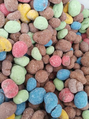 Cacahuètes façon m&m's