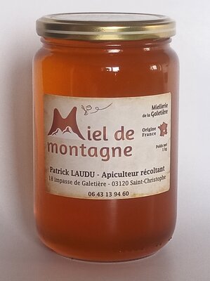 Miel de  la montagne bourbonnaise