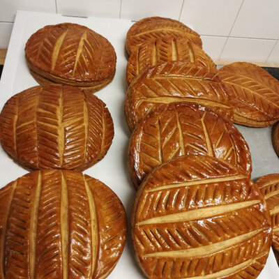 Galettes des rois 8 parts 28cm