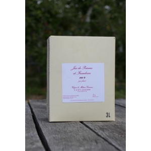 Pur jus de pommes framboise - cubi - 3l