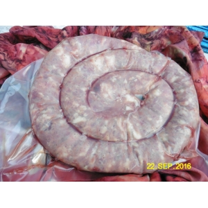 Saucisse fraiche de canard sans sel nitrité