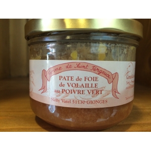 Pate de foie de volaille au poivre vert