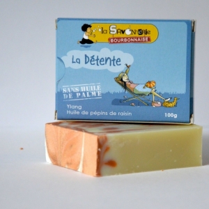 Savon - la détente bleue