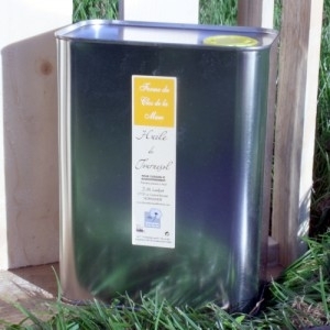 Huile de tournesol premiere pression a froid - 2 litres