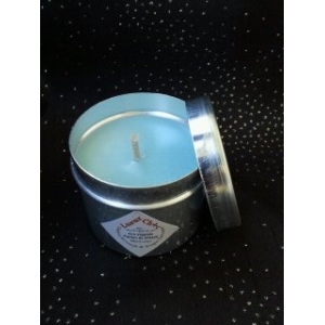 Bougie en cire de soja, parfum fleur de frangipanier