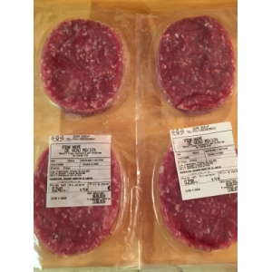 Steaks hachés de veau