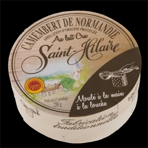 Camembert aoc au lait cru