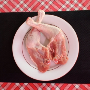 2 cuisses de poulet