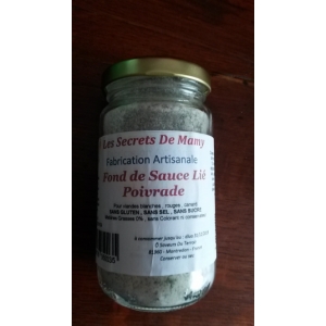 Fond de sauce - poivrade vegan