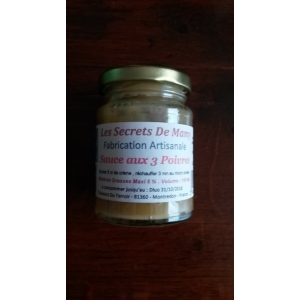 Sauce aux 3 poivres - petit format