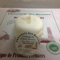 2 x chèvre frais au lait cru à l'échalote